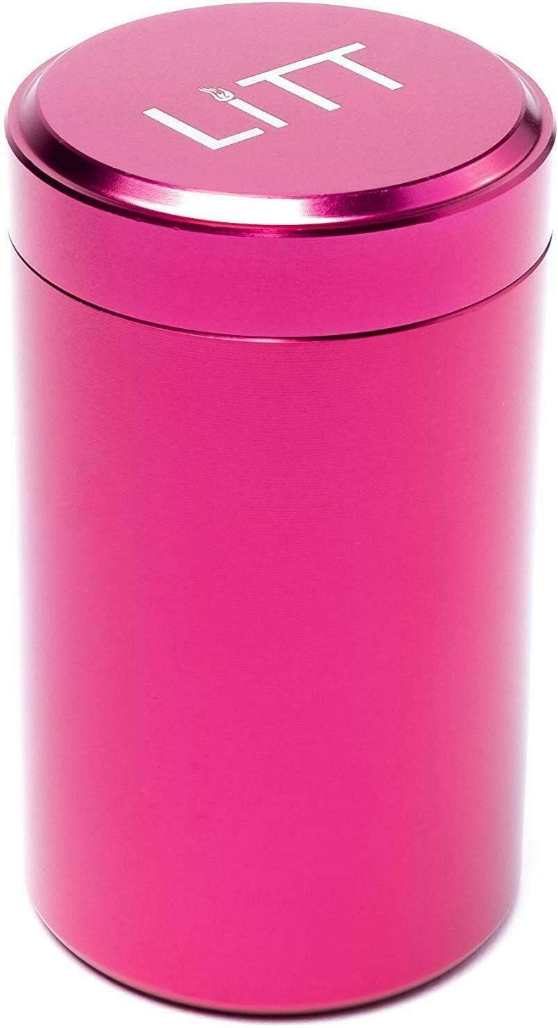 Storage Stash Carry Herb Container (Pink)