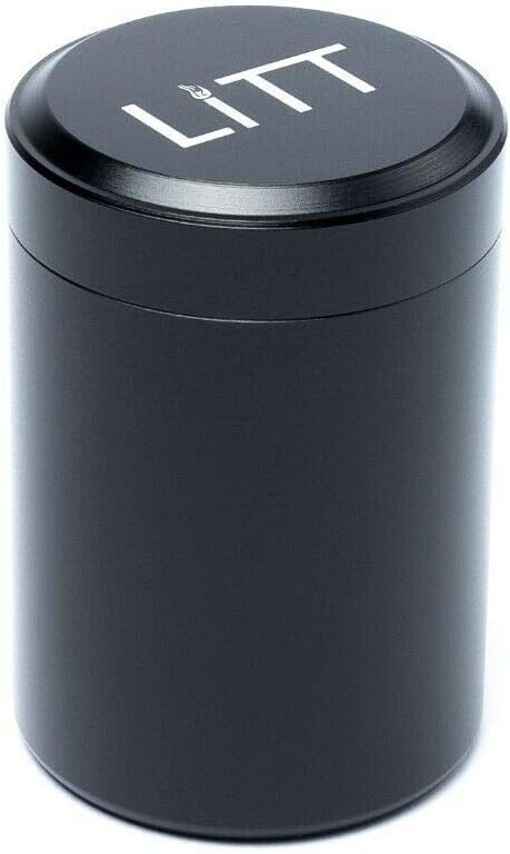 Storage Stash Carry Herb Container (Black)