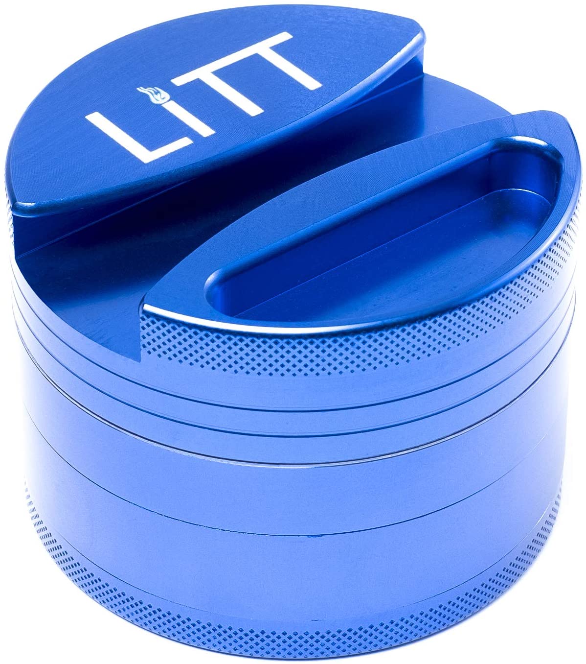 LiTT Premium Grinder - XL Aluminium Grinder with 4 Chambers